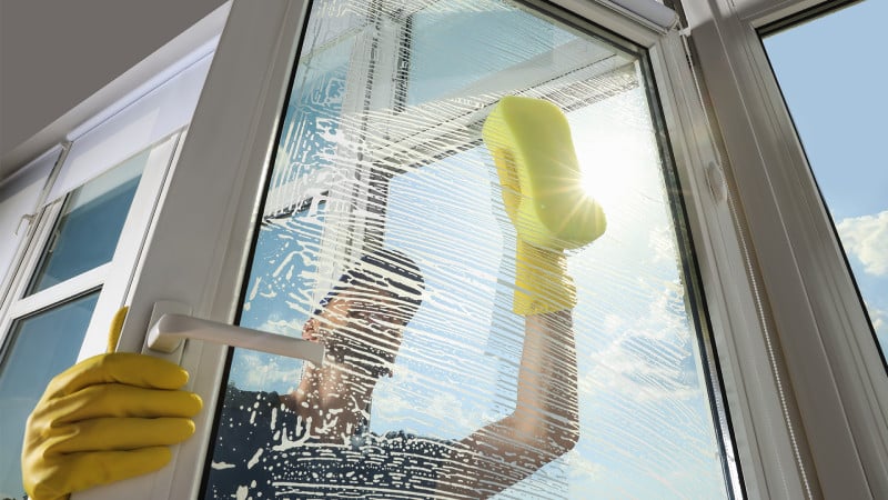 Professional window cleaning services in Sonoma for spotless, streak-free glass inside and out.